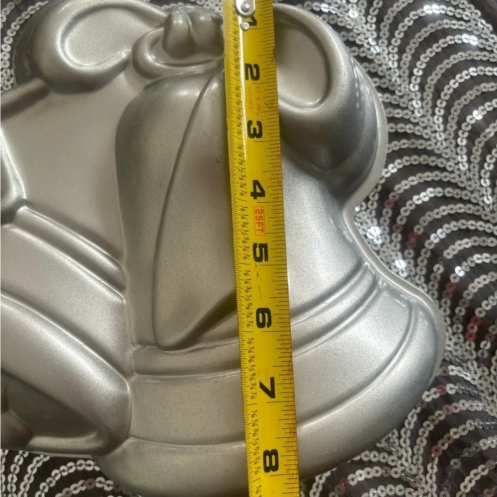 New Silver Bell Shaped Cake Pan 🎂